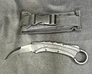 Black Hawkbill OFT Knife