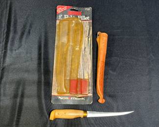 Rapala 6" Filet Knife with Leather Sheath