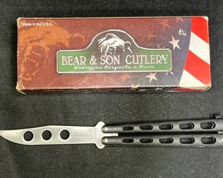 Bear & Sons Cutlery Butterfly Trainer 114BTR