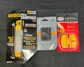 3 New in Packages Knife Sharpeners