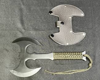 Replica Zombie Slayer Double Headed Throwing Axe