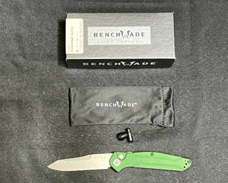 Green Satin Benchmade 9400 Osbourne Auto