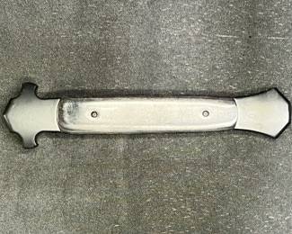 Mago 13" Black OTF Automatic Italian Stiletto