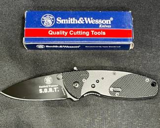 Discontinued S&W Assisted Folding Knife SWSORTBS
