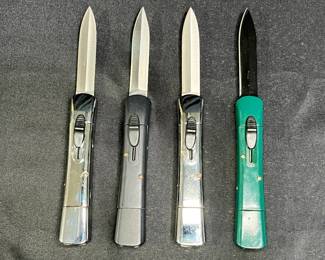 4 Unmarked OFT Knives