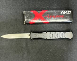 AKC X-treme EVO Double Edge Dual Action OTF Knife