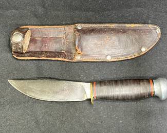 Vintage Marbles Fixed Blade Knife