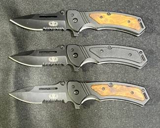  3 New Folding Knives