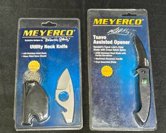  New Meyerco Tsavo & Blackie Collins Utility Knife