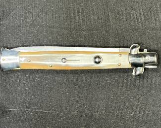 Maniago Honey Horn Handle Stiletto Knife