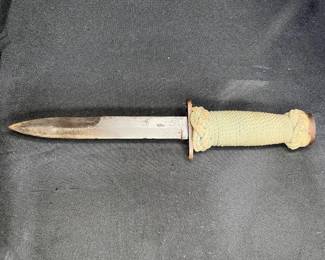 Parachute Wrapped Handle Fixed Blade Knife