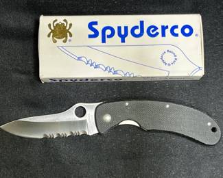 Vintage Discontinued Spyderco Tim Wenger