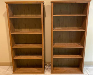 Lot 77: Wooden Bookcases