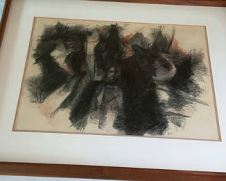 Lot 30: Original Charcoal signed Spratt