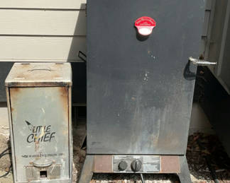 Lot 105: Propane And Electric Smoker