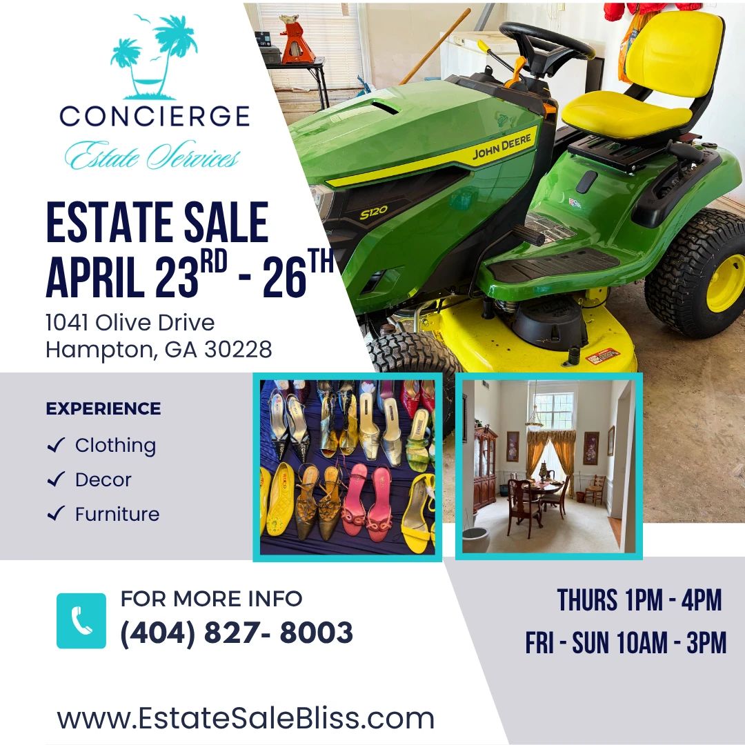 Hampton Georgie Estate Sale by Concierge Estate Services