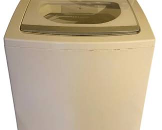 464 - GE Profile Washer - 26 x 27 x 46 (Description): Used as is electric/electronic/mechanical  item. No guarantee all components, untested.