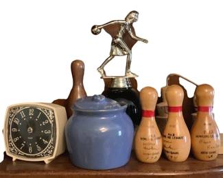 51 - Lot of Assorted Items - Clock, Decor & More (Description): Used as is electric/electronic/mechanical  item. No guarantee all components, untested.