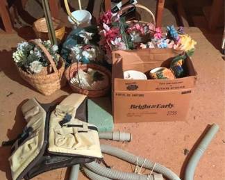 304 - Lot of Assorted Decor Items, Baskets & More