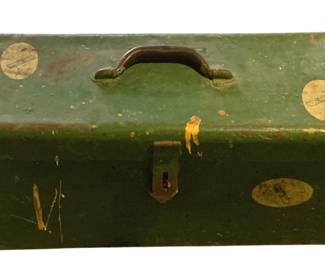 455 - Metal Toolbox - 20 x 8 x 10