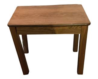 488 - Wood Table - 16 x 24 x 20