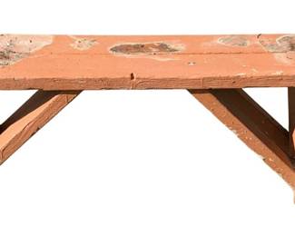 11 - Wood Bench - 12 x 48 x 19