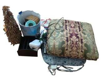 23 - Lot of Assorted Items - Decor Pillow & More