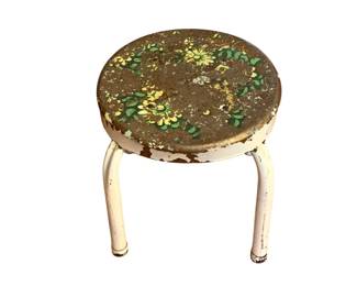 87 - Metal Stool - 12 x 12