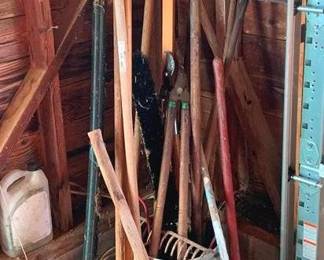 502 - Lot of Assorted Yard Tools