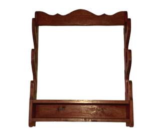 481 - Wood Gun Rack - 25 x 30 x 6
