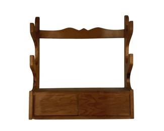 472 - Wood Gun Rack - 22.5 x 24 x 6