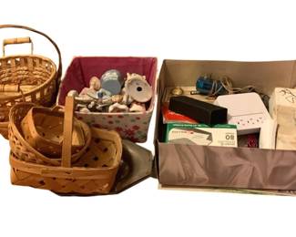 181 - Lot of Assorted Items - Baskets, Decor & More