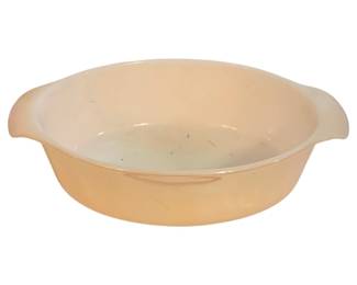 158 - Peach Luster Dish - 11 x 8