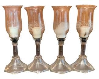 201 - 4 Candleholders - 12.5" Tall