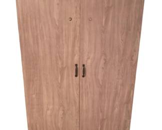 414 - Metal Wardrobe Cabinet - 39 x 20 x 66