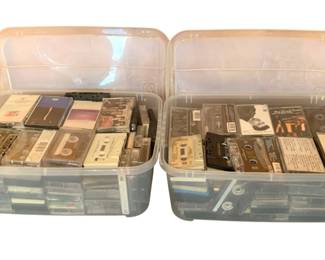 212 - Lot of Assorted Cassette Tapes