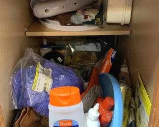 118 - Cabinet Lot of Assorted Items