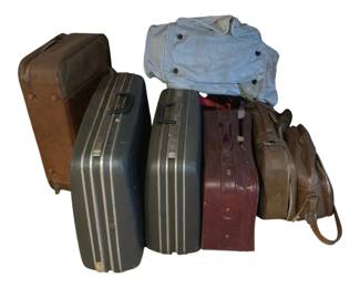 312 - Lot of Assorted Suitcases & Travel Bags