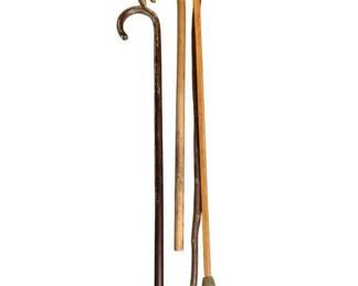 471 - 4 Wood Canes - 36" Long