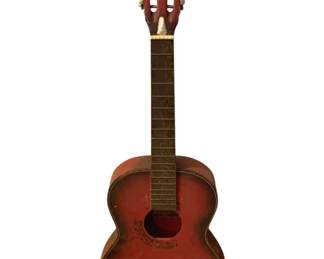 318 - Vintage Tele Star Guitar - as is (Description): Used as is electric/electronic/mechanical  item. No guarantee all components, untested.