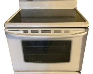 465 - Kenmore Stove - 30 x 26 x 50 (Description): Used as is electric/electronic/mechanical  item. No guarantee all components, untested.