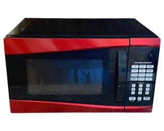 125 - Hamilton Beach Microwave - 19 x 13.5 x 11.5 (Description): Used as is electric/electronic/mechanical  item. No guarantee all components, untested.