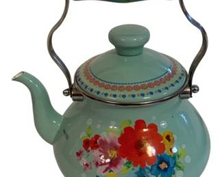 147 - Pioneer Woman Teapot - 11 x 9