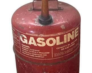 509 - Metal Gas Can - 5 1/4 Gallons