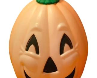 317 - Jack O Lantern Lighted Blow Mold (Description): Used as is electric/electronic/mechanical  item. No guarantee all components, untested.