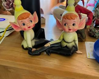 Pair of Green Pixies 
