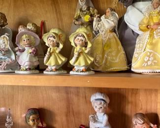 More Figurines and Foreign Dolls 