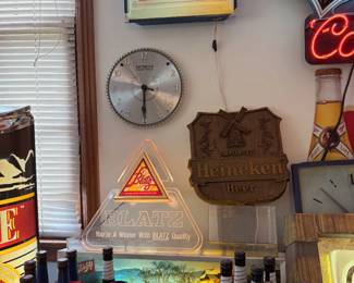 More signs and advertising