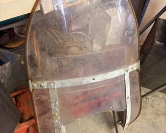 motorcycle wind shield