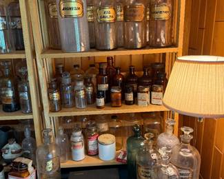 Apothecary Jars/bottles